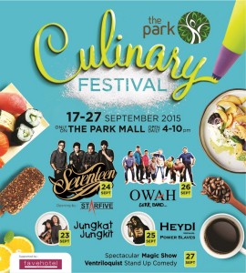 the park mall solo culinary festival