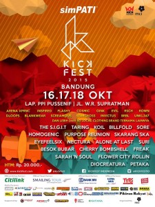 Kickfest 2015 di Bandung