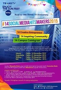 #14socialmediahitsmakers2015