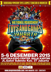 National Roadshow Toys and Games Expo 2015 jakarta