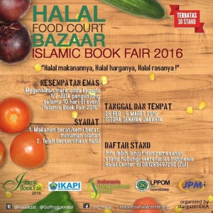 Halal Food Court - Islamic Book Festival 2016