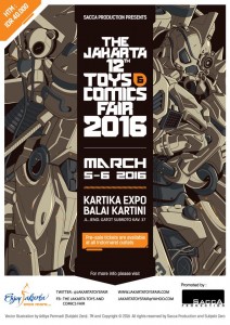 The Jakarta Toys and Comics Fair 2016