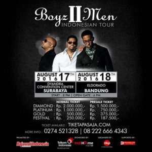 Boyz II Men Indonesia Tour