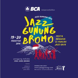 Jazz Gunung Bromo 2016 poster