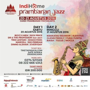 Prambanan Jazz 2016